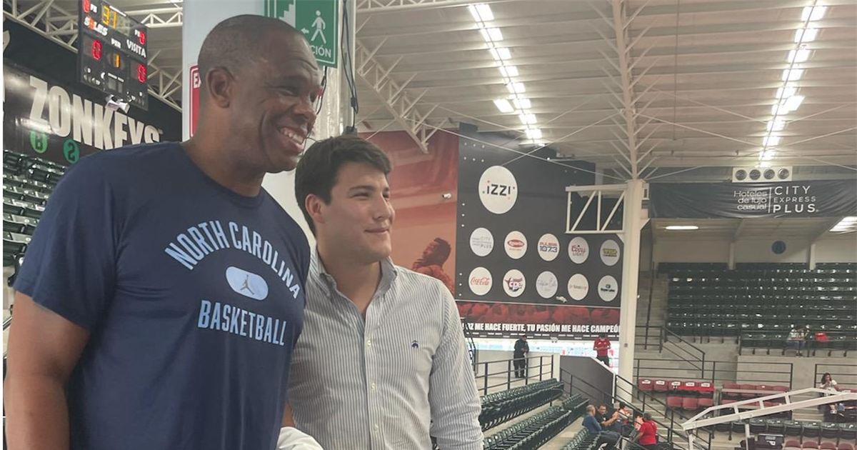 Hubert Davis Travels to Mexico to Watch Seth Trimble, G.G. Jackson Play for Team USA