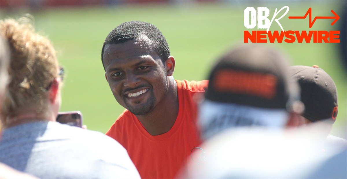 Deshaun Watson gets muted reaction at Browns' open practice