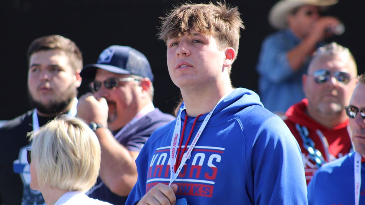 Kansas offer a special moment for in-state OT Kaden Snyder