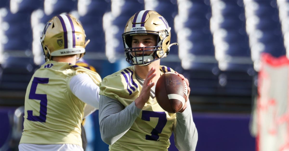 College football transfer portal rankings 2023 Washington QB Sam Huard