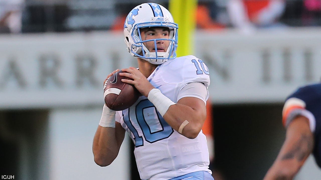 2016 college football quarterback stats tell us Mitch Trubisky