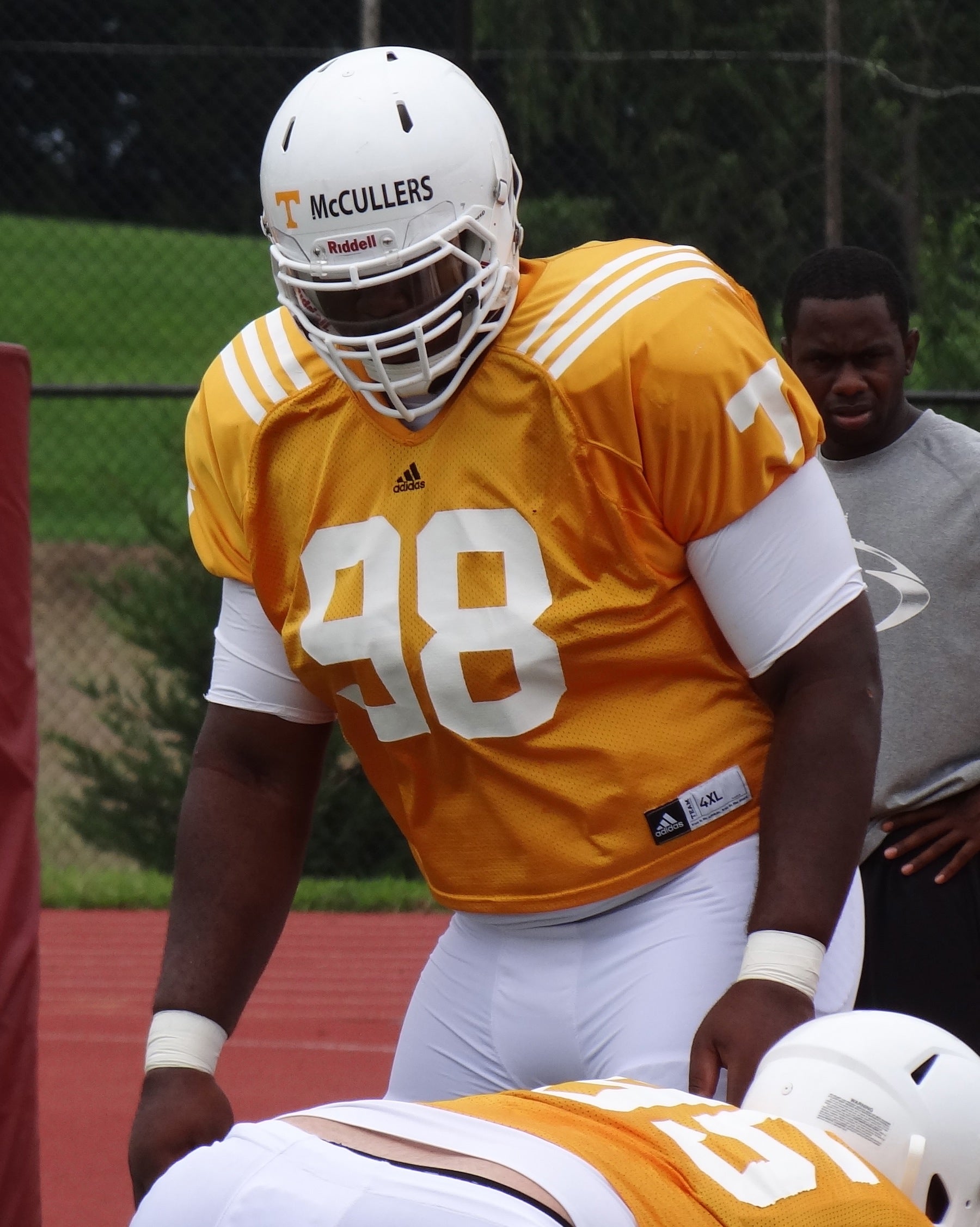 Youth(Kids) UT VOLS #98 Daniel McCullers Grey College Football