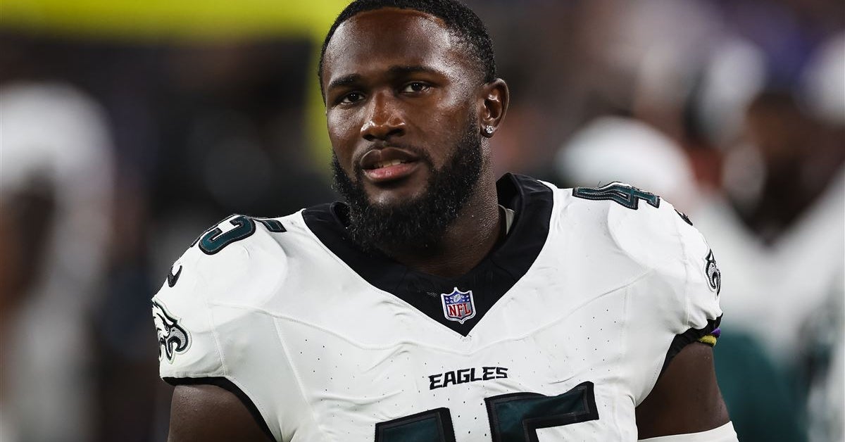 Eagles LB Devin White reacts to being a healthy scratch vs. Falcons