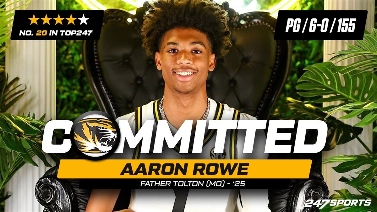 Top-20 recruit and hometown product Aaron Rowe commits to Missouri