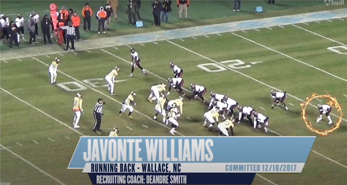 UNC RB Javonte Williams' career HighSchoolOT highlights