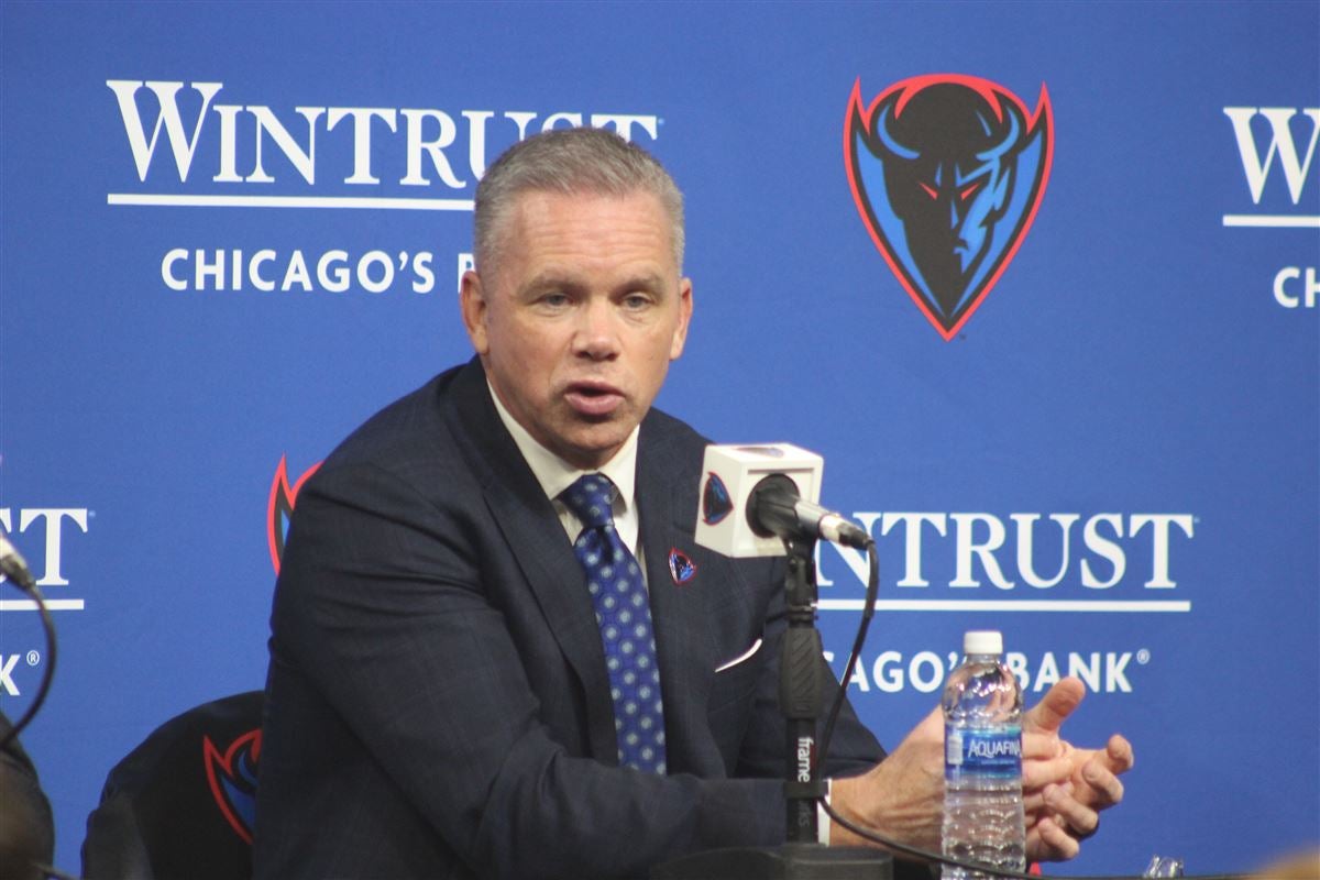 Threestar small forward Chris Riddle will remain at DePaul