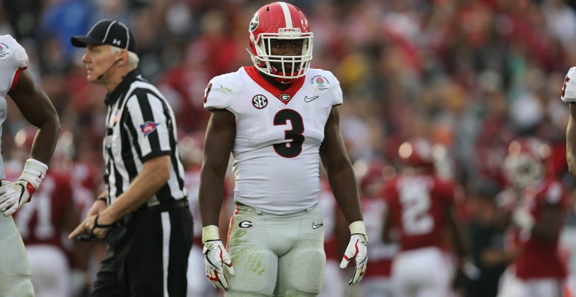 Georgia player Roquan Smith's stolen jerseys, helmet found