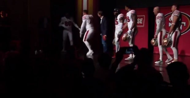 The 49ers unveil they will wear the 1994 Super Bowl all-white jerseys again  in 2019 - Niners Nation