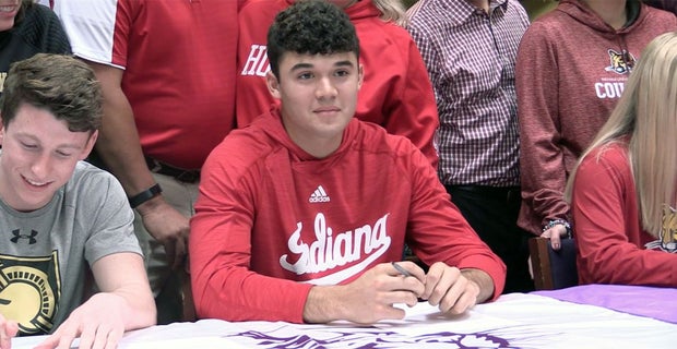 Video Anthony Leal Signs With Indiana Talks Hoosier Future