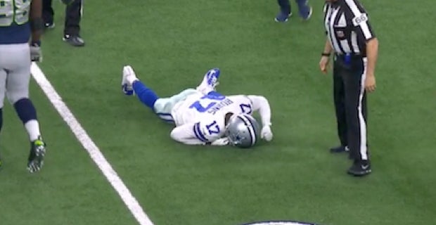 VIDEO: Allen Hurns Suffers Brutal Injury In Dallas Cowboys-Seattle Seahawks NFL  Wild Card Game