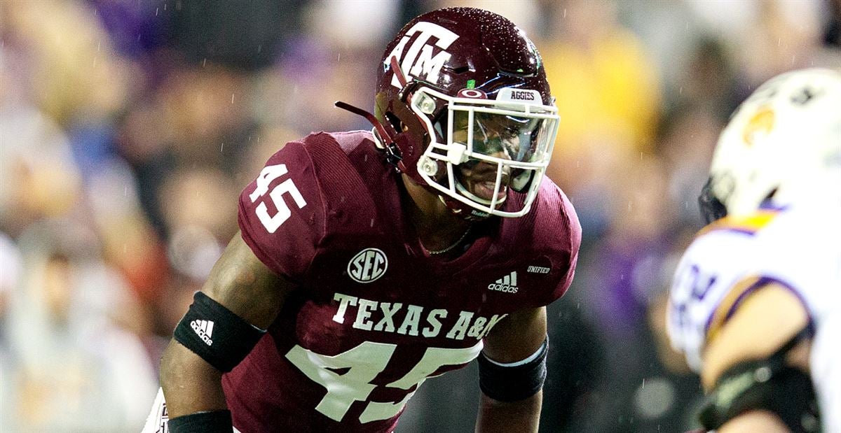 Texas A&M's Jurriente Davis ranked among PFF's top 10 returning SEC  linebackers