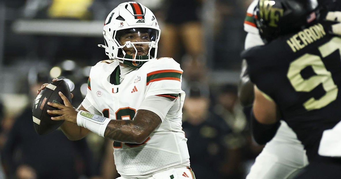 Miami struggles to maintain offensive momentum against Wake Forest