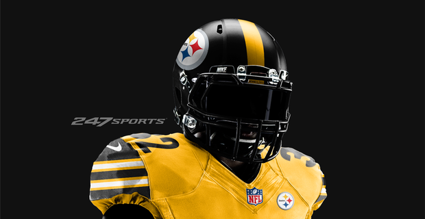 Steelers all gold jersey sales