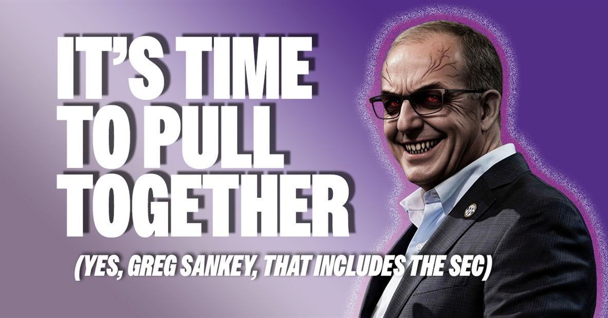 It's time to pull together to solve this, yes SEC, including you