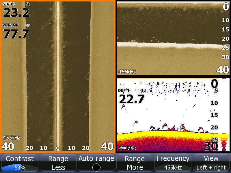 Finding Bass with Sonar, Imaging and Mapping
