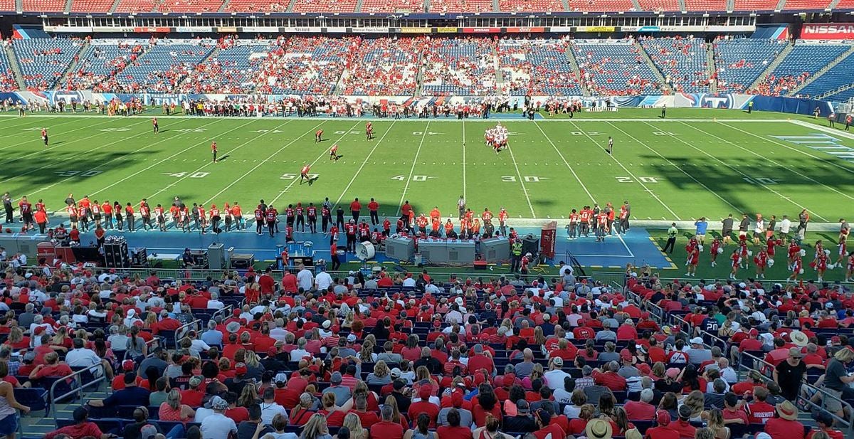 Section 235 at Nissan Stadium 