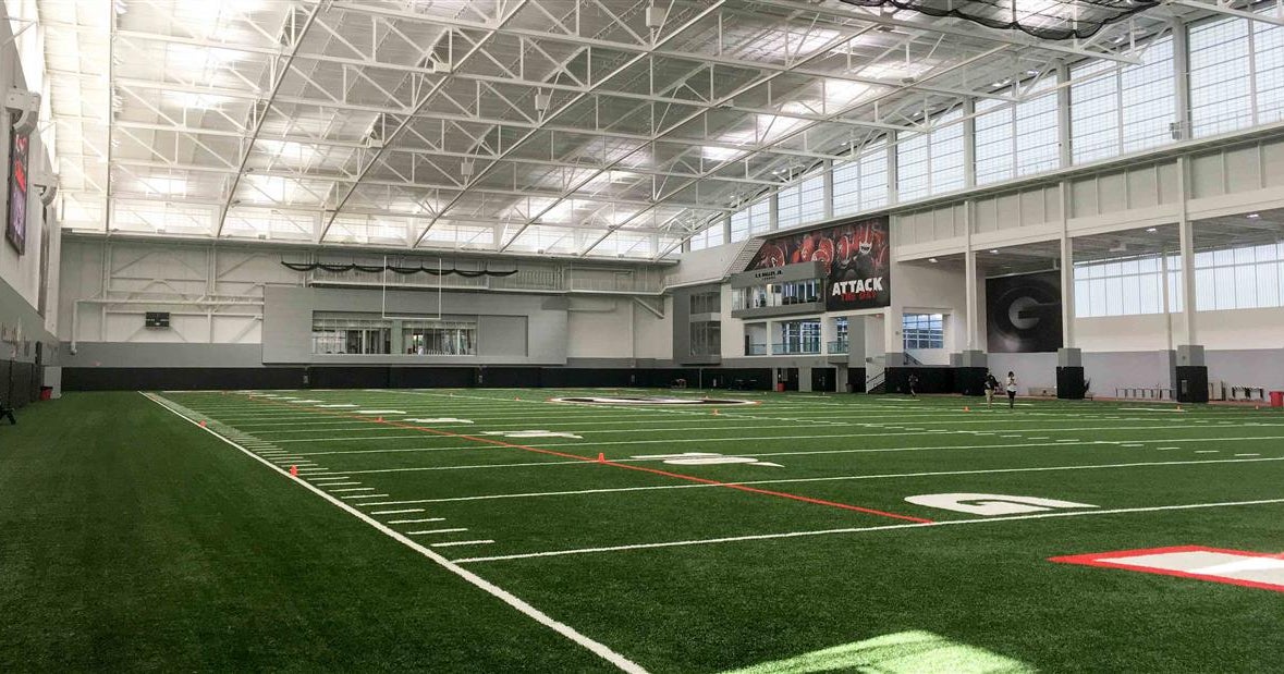 Photos: A closer look at UGA's indoor practice facility