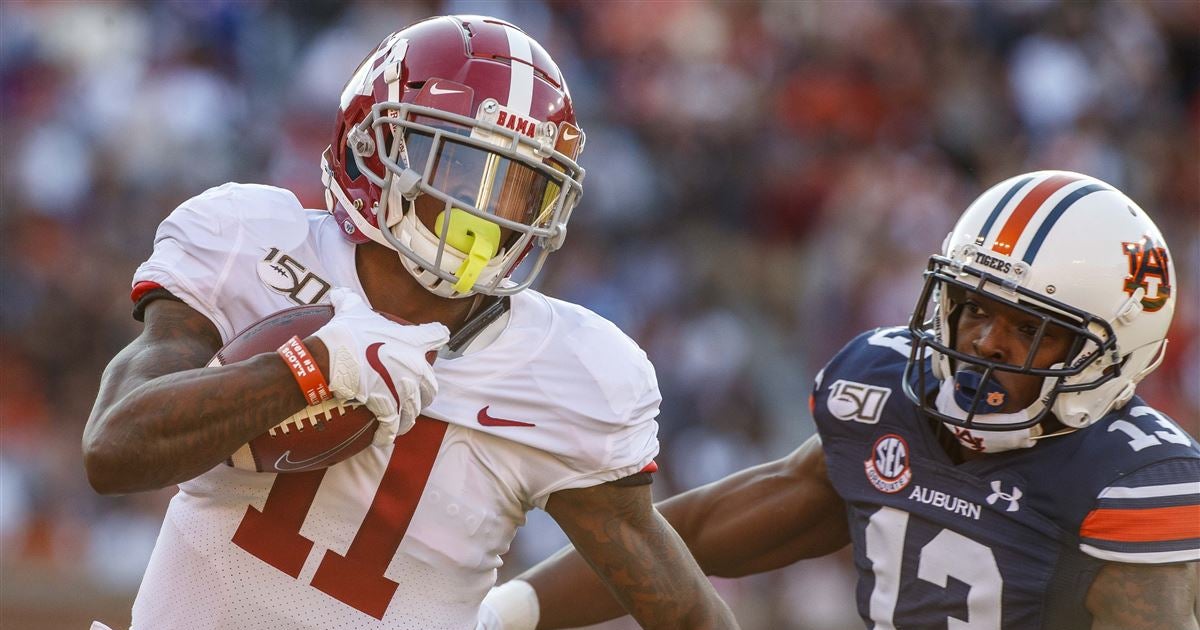 Alabama WR Henry Ruggs addresses NFL Draft status