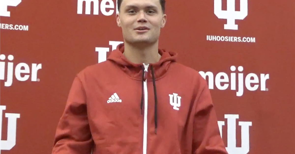 Video interview: Indiana quarterback Kurtis Rourke Western Illinois week