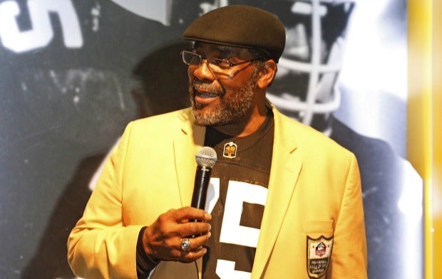 Very nice: Steelers finally retire 'Mean Joe' Greene's No. 75