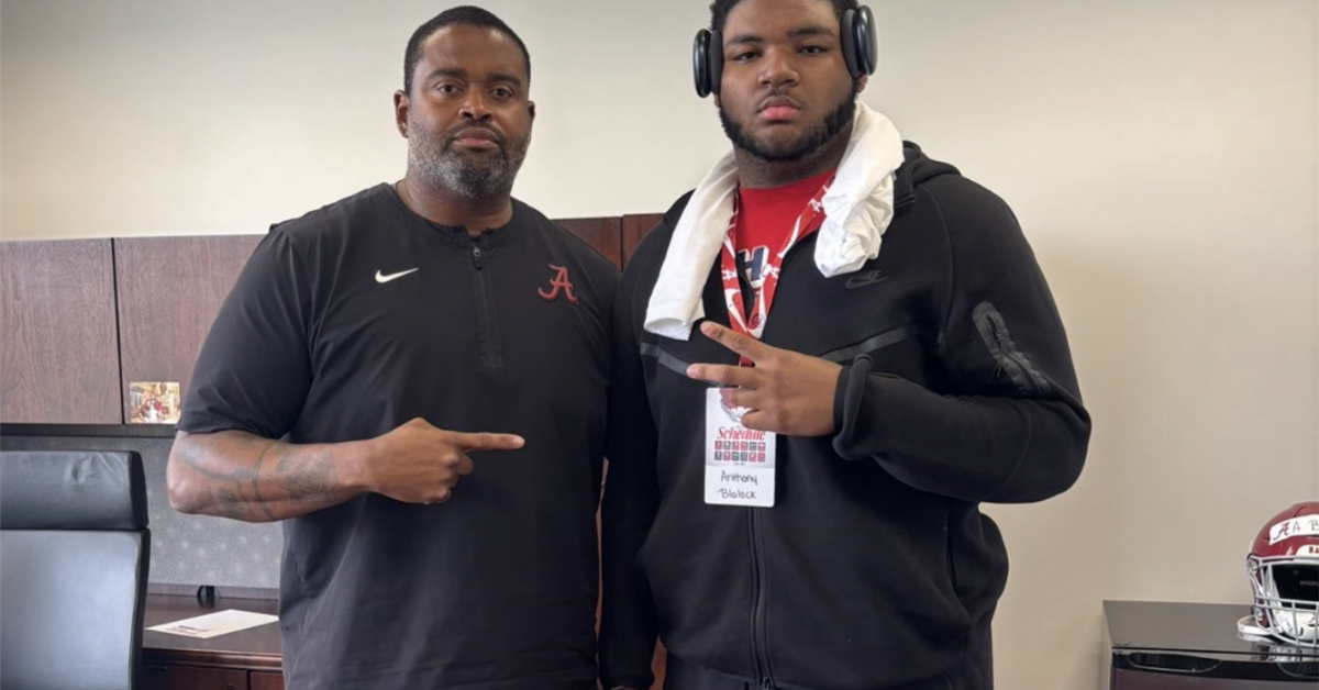 2028 COMMITMENT: Anthony Blalock Jr. -- No. 1 offensive lineman in Ohio -- joins Alabama recruiting class