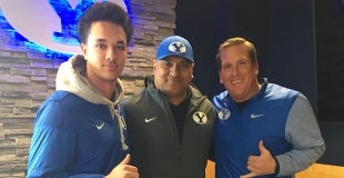 Dahlin Mesake is all-in with BYU Dahlin Mesake is all-in with BYU