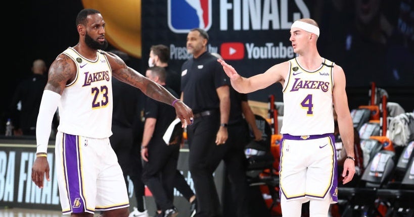 Lakers' Alex Caruso arrested in Texas for drug possession