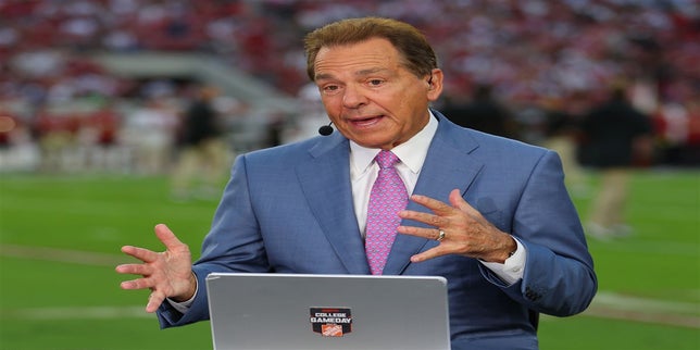 Nick Saban reacts to Alabama's season-opening loss to Florida State