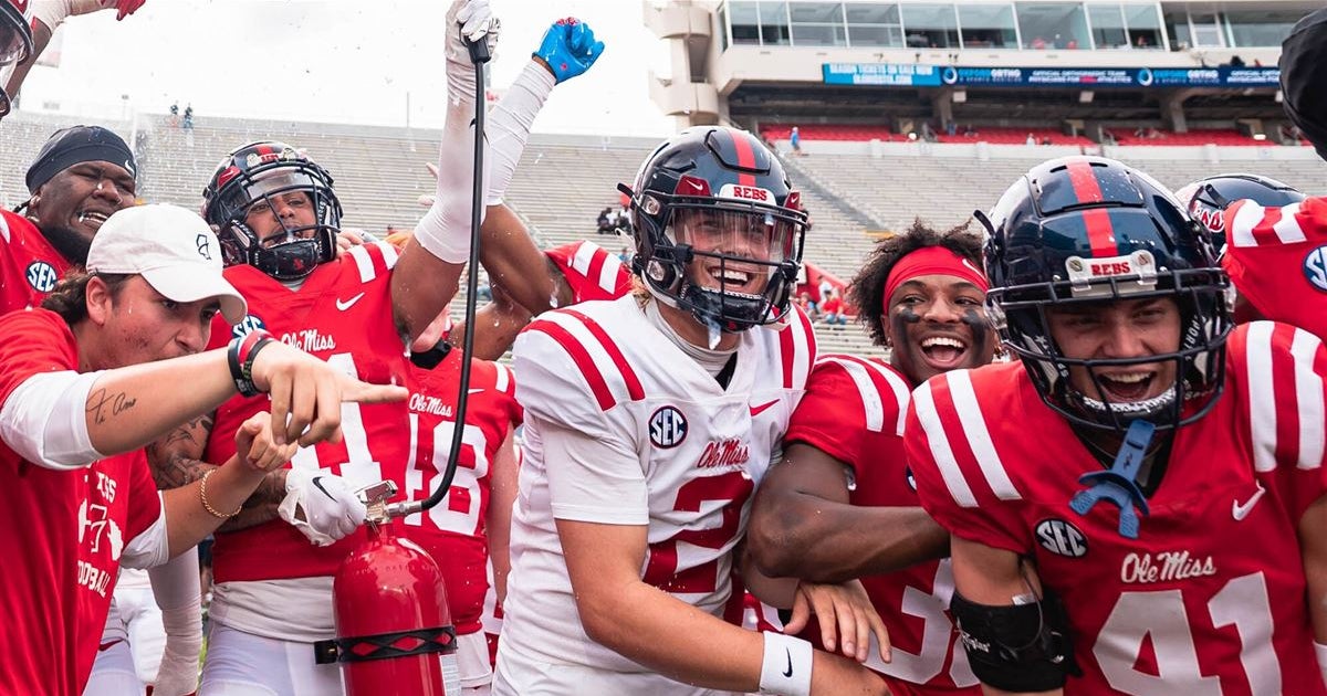 Watch Everything Lane Kiffin said about Ole Miss' spring game