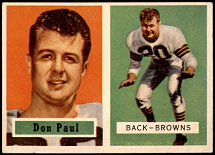 Cleveland Browns: Don Paul & The 1950's Championships TDiBH