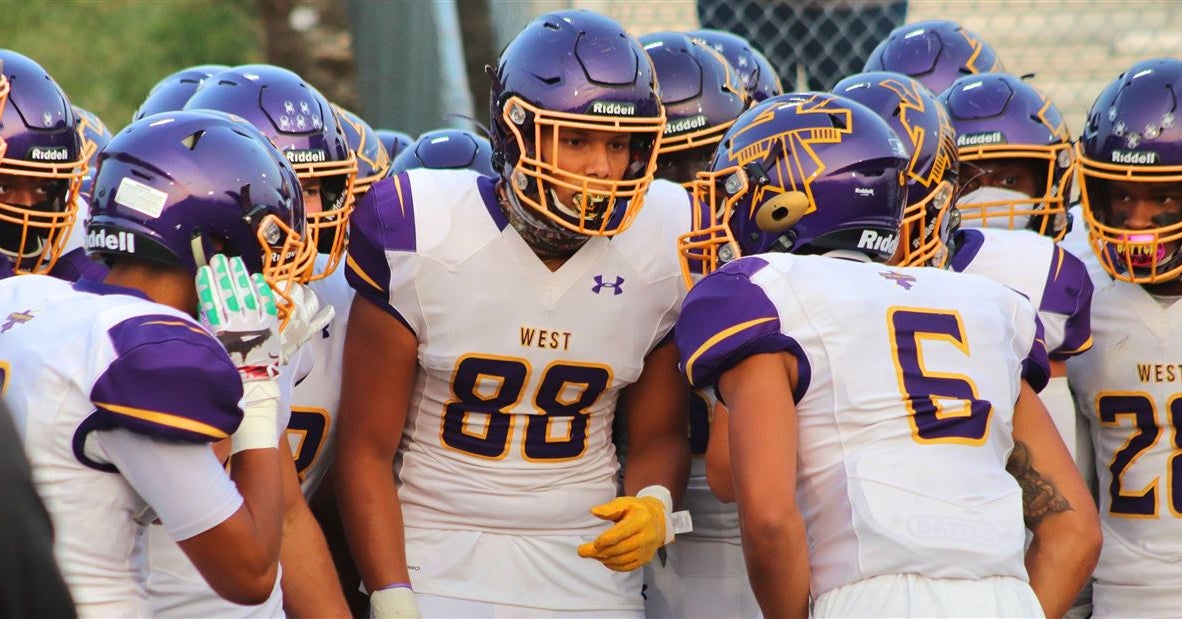 Heavily-recruited 2022 TE Micah Riley announces top eight