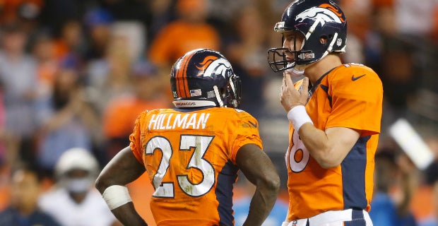 Peyton Manning honors late Broncos teammate Ronnie Hillman