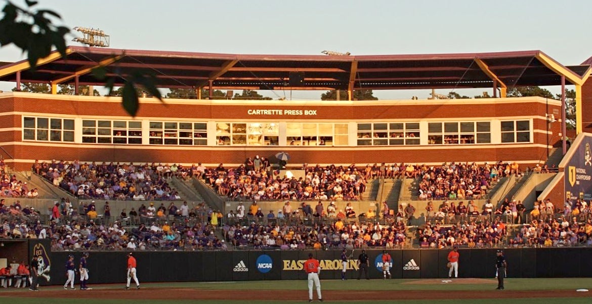 ECU Wins Greenville Regional Opener, 8-5 - East Carolina