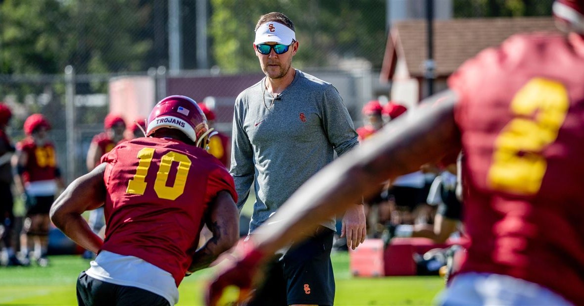 USC football: Lincoln Riley says 'losers coast in' when discussing expectations for end of spring practice