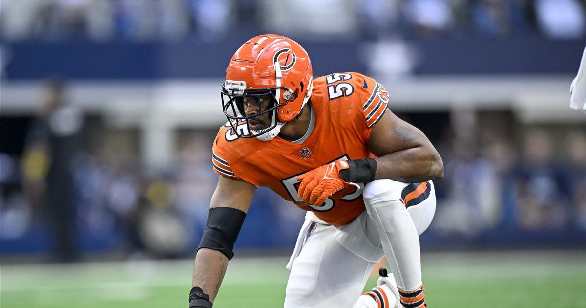 Chicago Bears releasing pass rusher after just one season