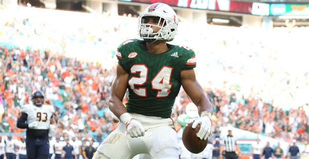 RB Travis Homer is Miami's Next Man Up