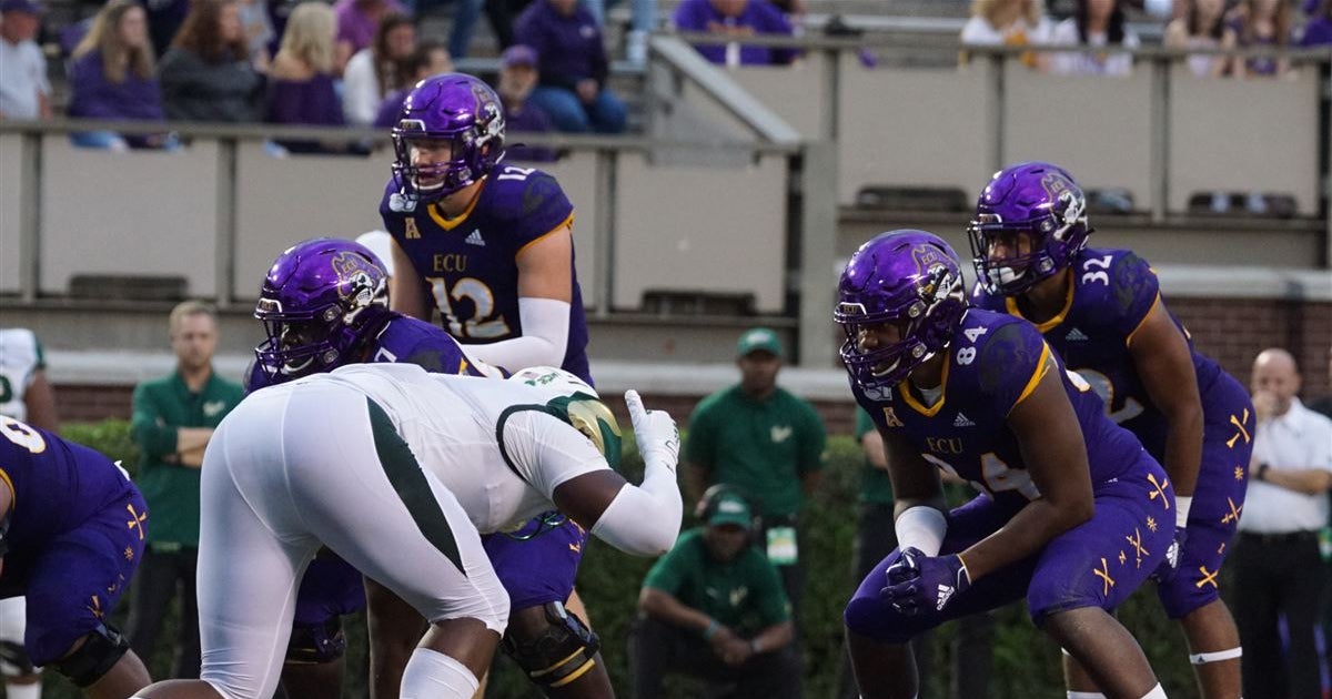 Ecu Releases Depth Chart For Cincinnati Game