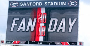 Photos: Scenes from Georgia's open practice Photos: Scenes from Georgia's open practice
