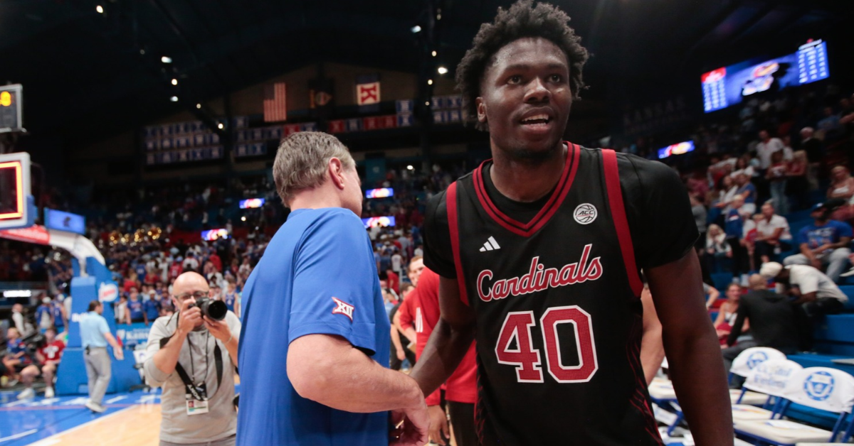 Louisville rallies around Flory Bidunga in hostile homecoming