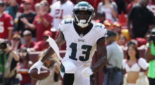 Eagles will wear 'Color Rush' uniform combination vs. Panthers