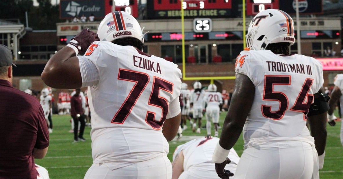 Virginia Tech True Freshman Benjamin Eziuka Expected to Earn His First Collegiate Start vs. Clemson