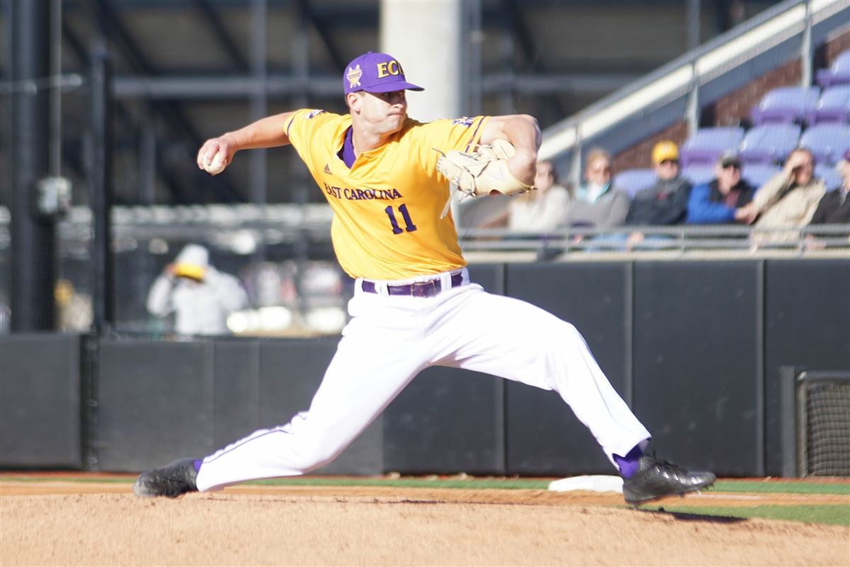 TCU Horned Frogs 28 Gray Rodgers Purple Elite Baseball Jersey