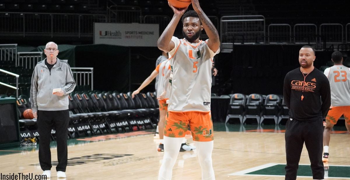 VIDEO Hurricanes get hot in shooting drill before facing Louisville