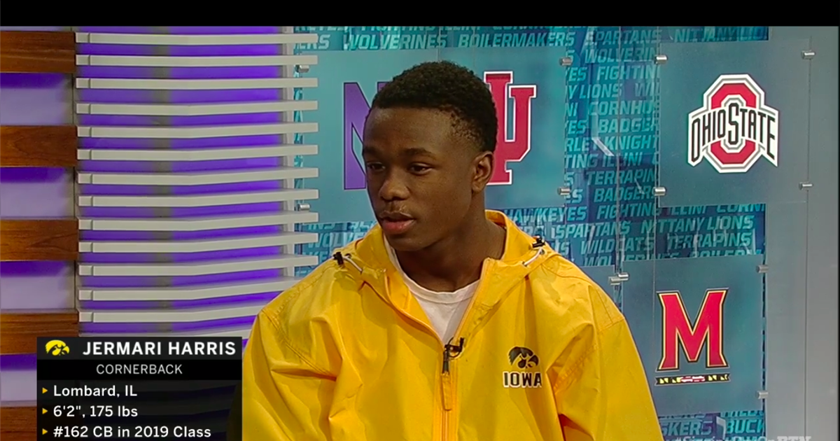 Iowa signee Jermari Harris makes Big Ten Network Appearance