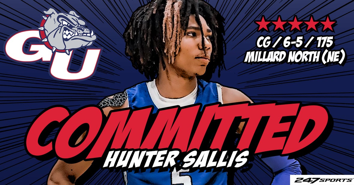 Five-star guard Hunter Sallis commits to Gonzaga
