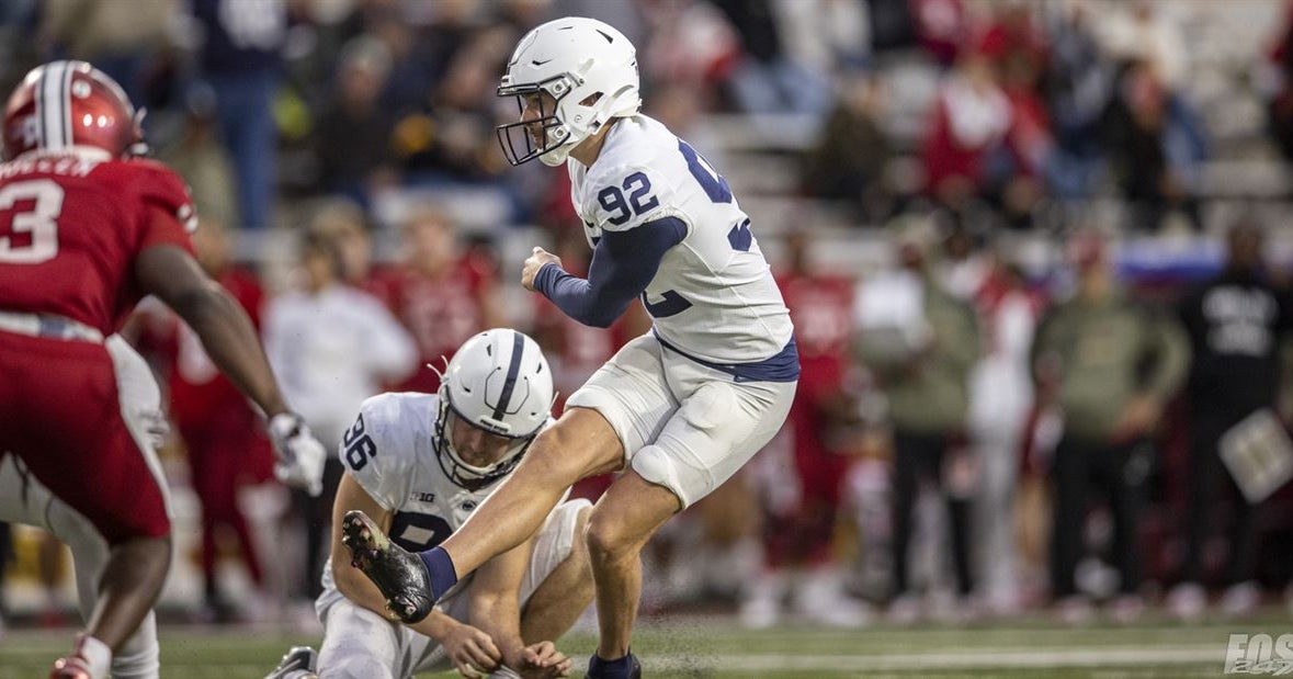 Penn State kicker Jake Pinegar always looking for improvement after