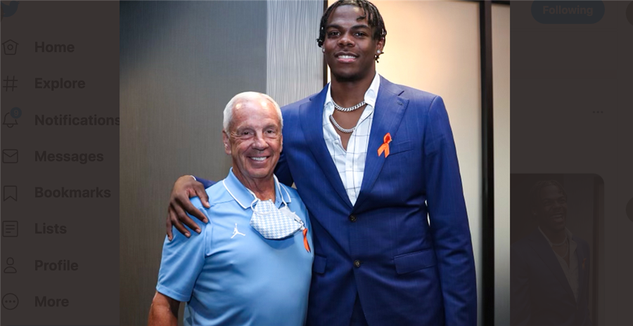 Roy Williams Attends Day'Ron Sharpe's NBA Draft Party