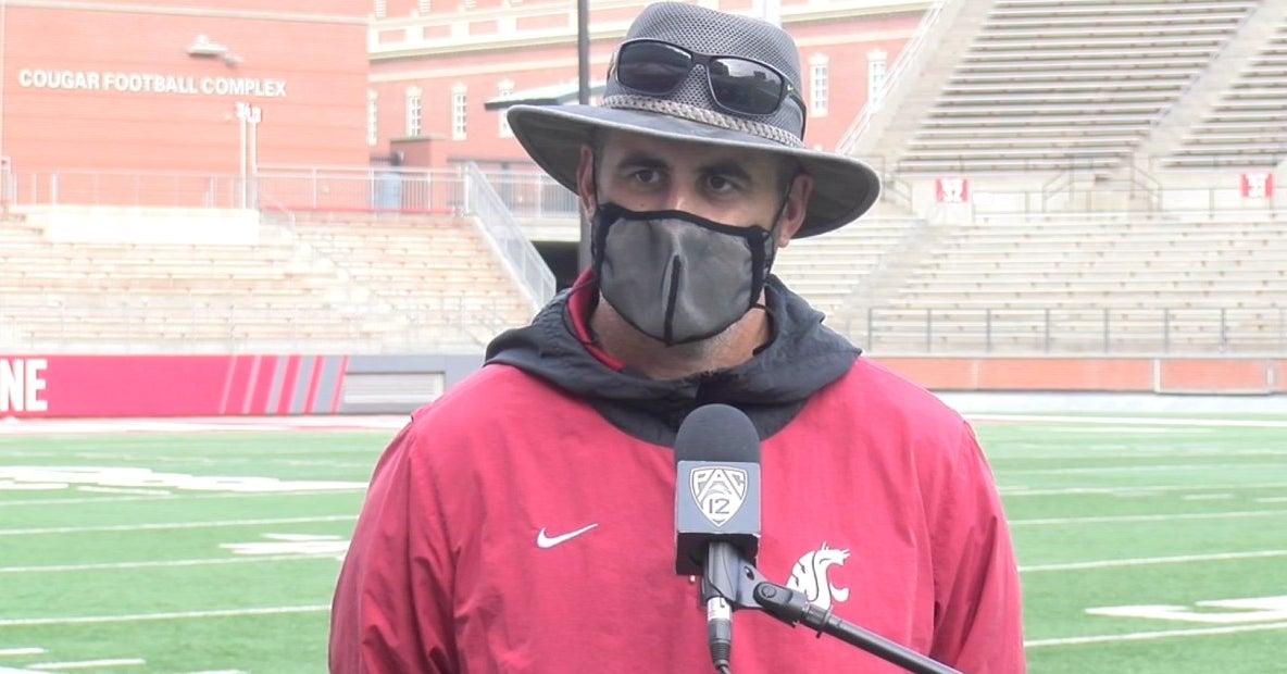 Nick Rolovich says let it rain when WSU and USC square off on Saturday
