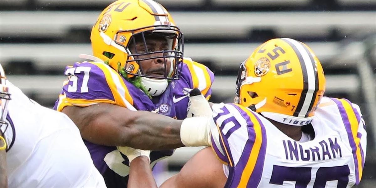 Glen Logan Defensive End - EDGE LSU  NFL Draft Profile & Scouting Report