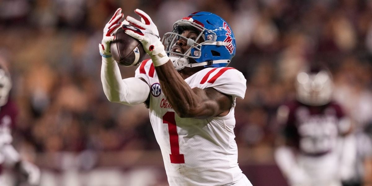 Ole Miss WR Jonathan Mingo Becomes 'hot Name' Ahead Of 2023 NFL Draft